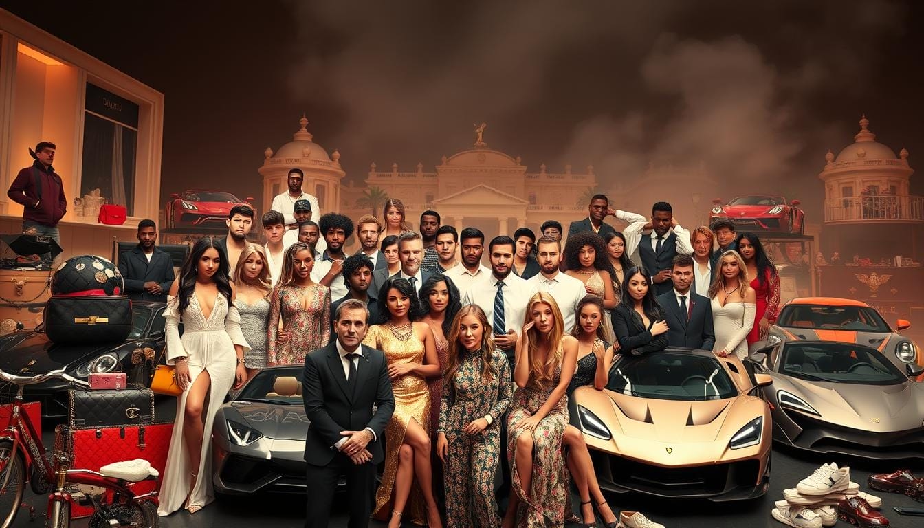 Net Worth Comparison of Celebrities and Influencers