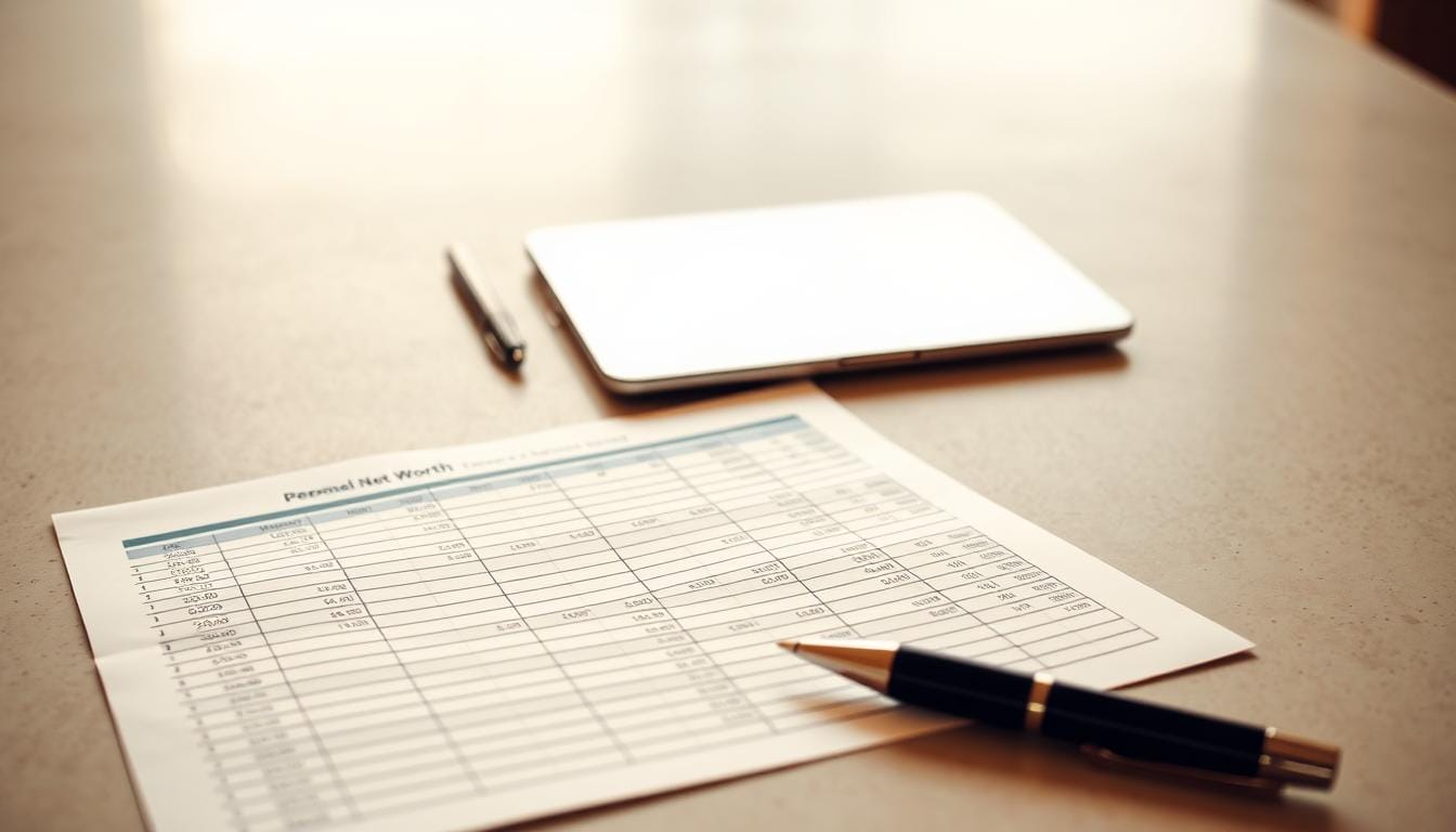 Personal Net Worth Excel Template for Financial Planning