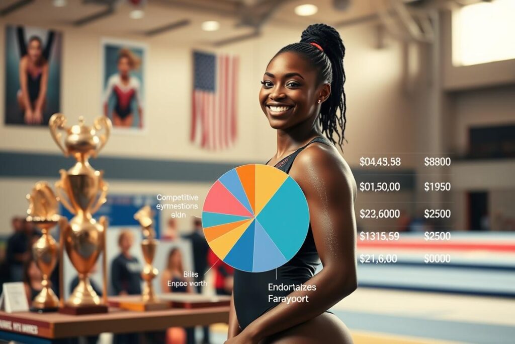 net worth of simone biles