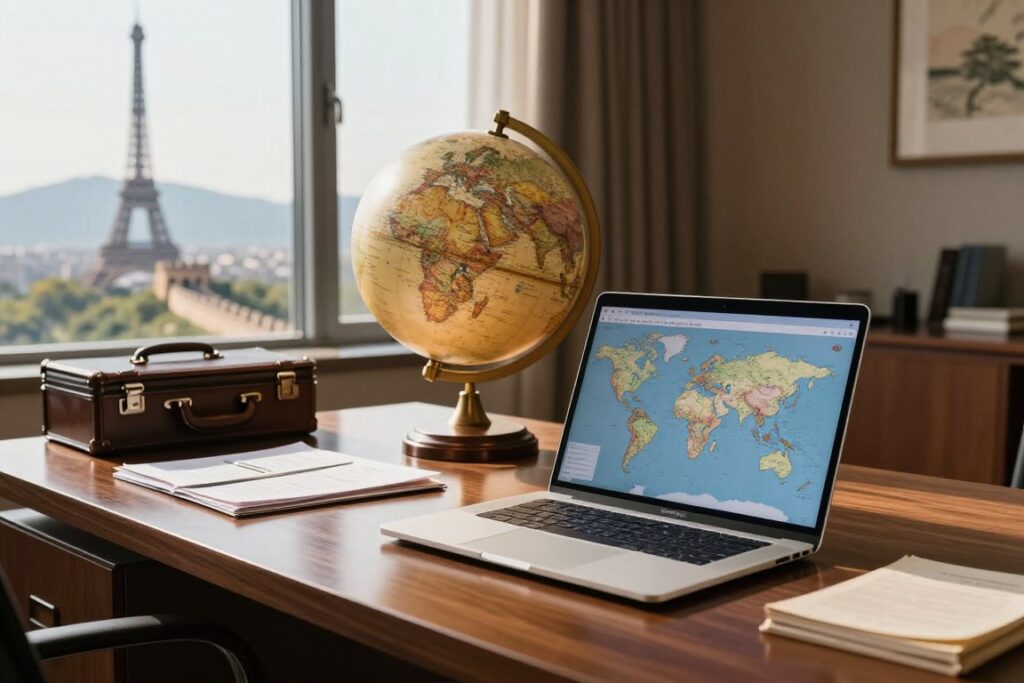 around world