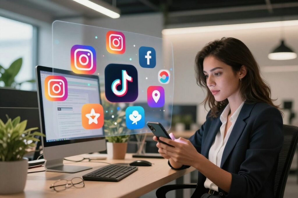 social media presence