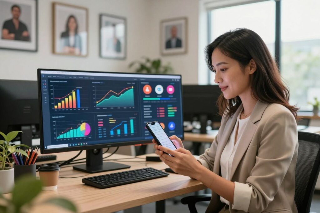 social media presence