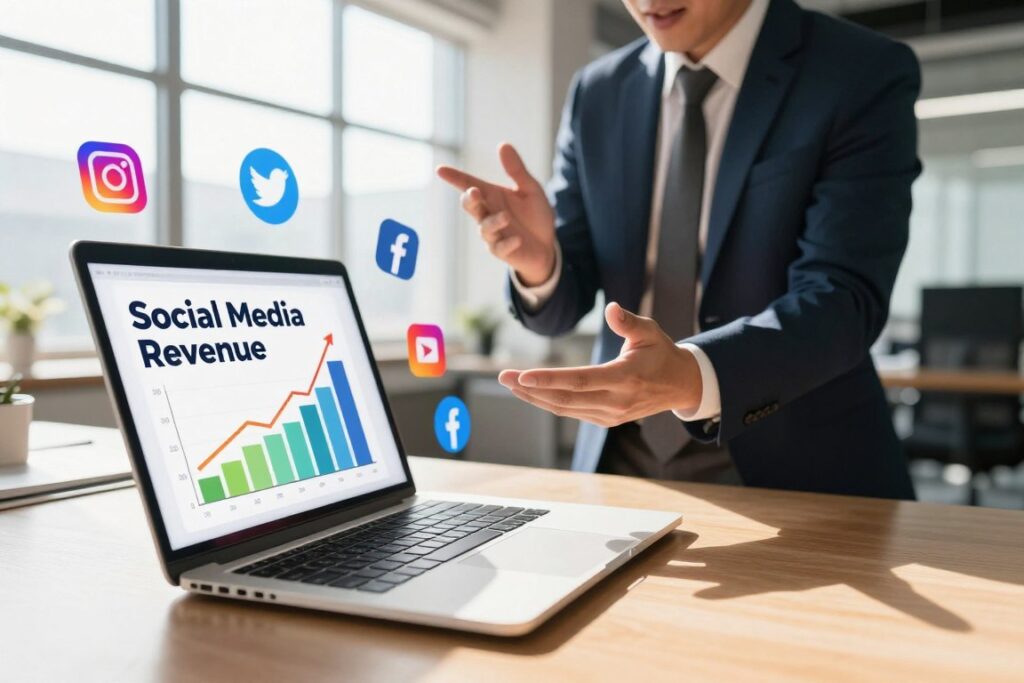 social media revenue
