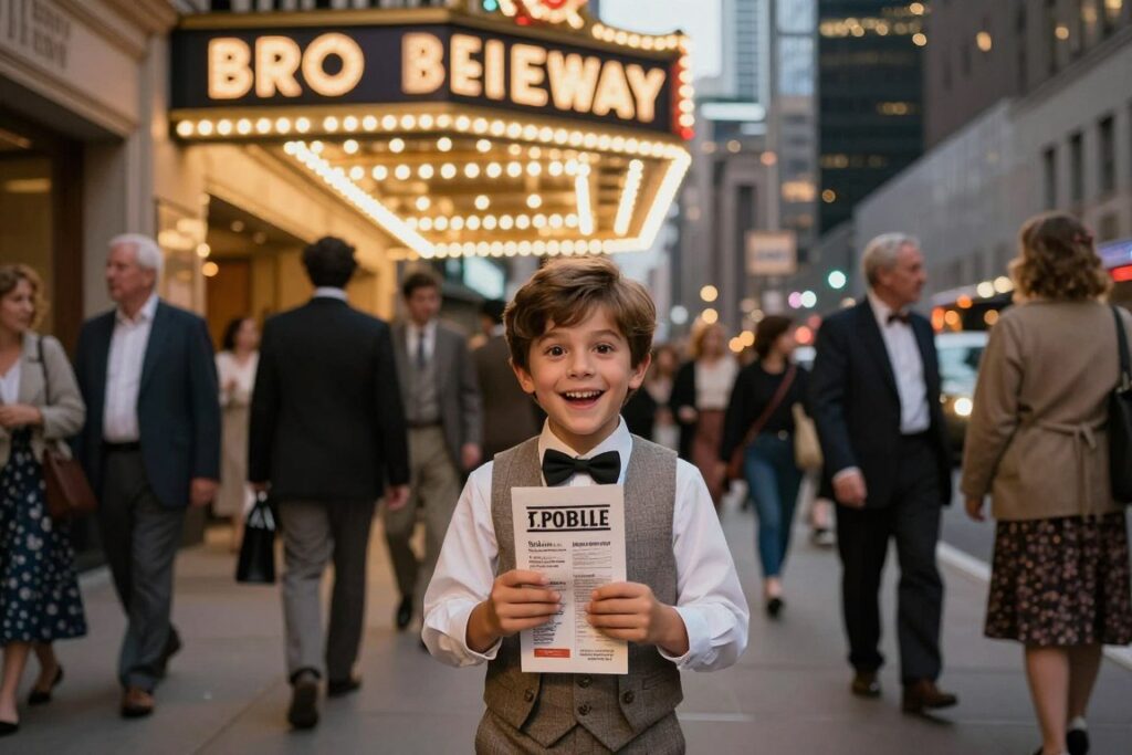 Broadway debut years old Broadway debut years old