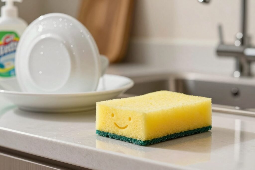 cleaning power sponge